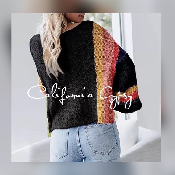Rainbow Knit Sweater - Picture 4 of 10